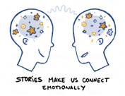 stories make us connect emotionally